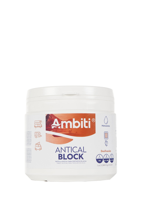 Pastilles anticalç per a dipòsits d'aigua Ambiti Antical Block