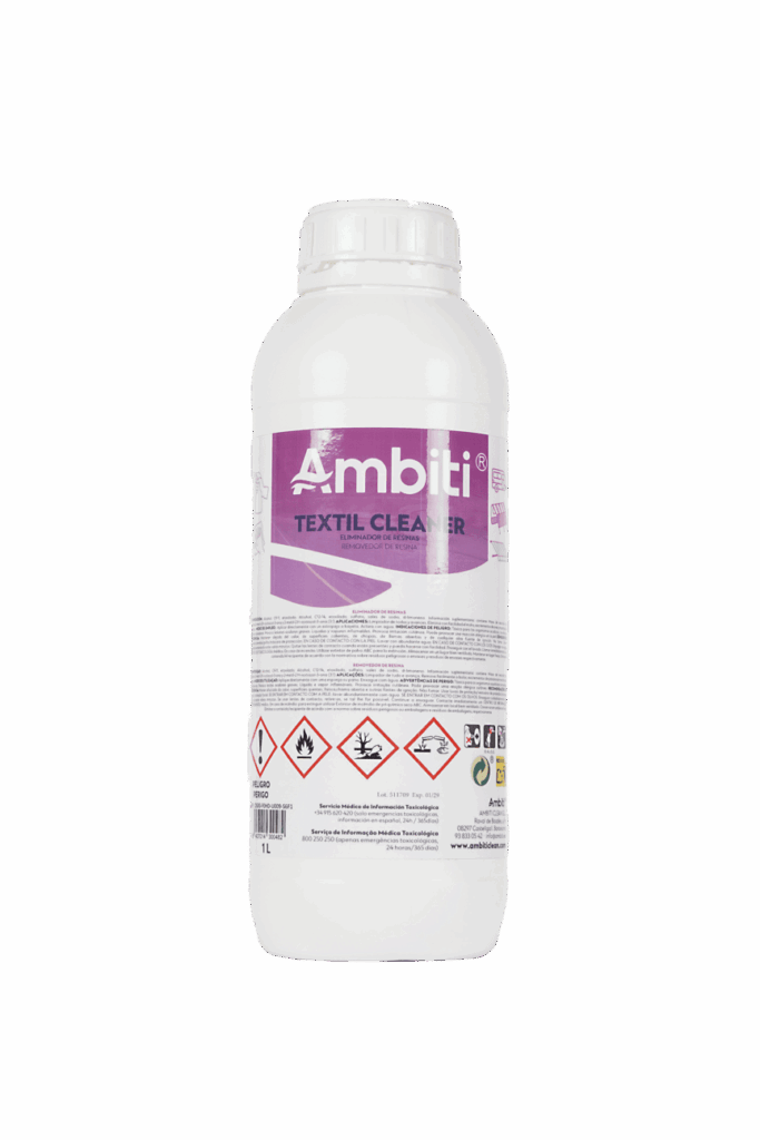 Spray eliminador de resinas Ambiti Textil Cleaner