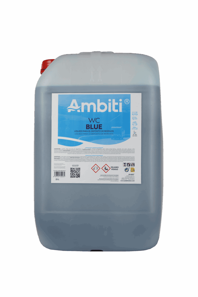 Líquid per a dipòsit d'aigües negres Ambiti Blue Bidó