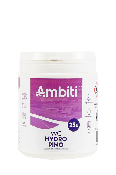 Monodosi amb olor a Pi per a dipòsits d'aigües negres Ambiti Hydro Pi 25