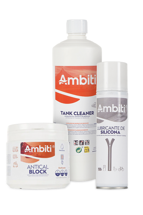 ¡Pack Manteniment! Ambiti Tank Cleaner + Ambiti Antical Block + Ambiti Lubricante Silicona