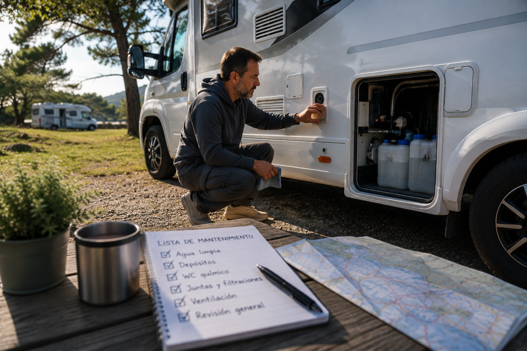 manteniment d'una autocaravana